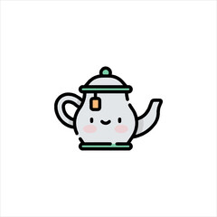 teapot and cup