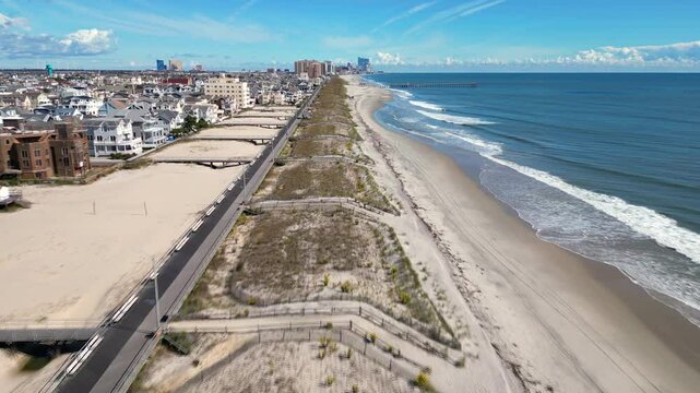 Aerial view of Atlantic City, New Jersey