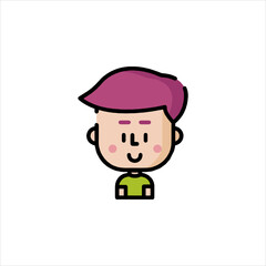 vector illustration of cartoon policeman