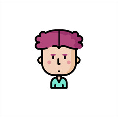 vector illustration of cartoon chef