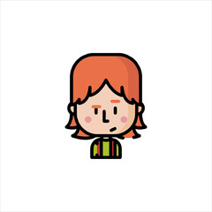 funny cartoon casual man