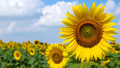 Sunflower, Generated image