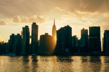 Obraz premium new york city skyline