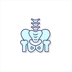 vector illustration of an angel