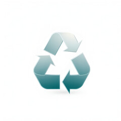 Obraz premium recycle symbol icon