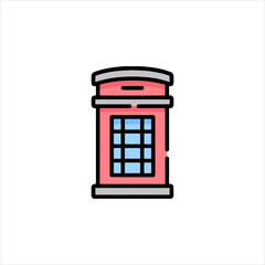 telephone box icon