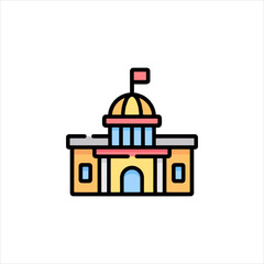 church icon vector illustration