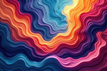 Obraz premium Swirling organic forms create a flowing, natural pattern , smooth, swirl, background