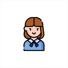 funny cartoon casual man