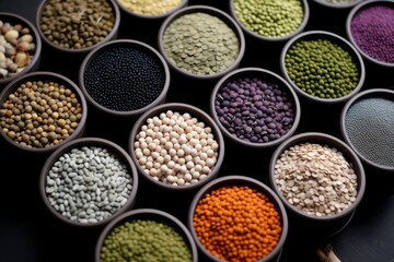 Diverse range of food products  exploring culinary delights and nutritional options