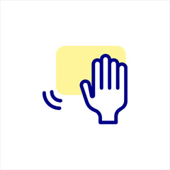 vector hand icon