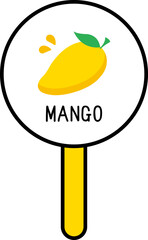 망고 과일 벡터