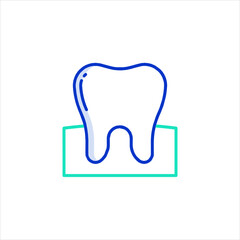 vector tooth icon