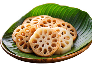 Delicious Lotus Root Slices: Asian Cuisine Recipe Inspiration