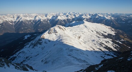 Snow-covered Mountains Photo