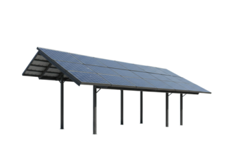 Solar Panel Carport Structure for Sustainable Energy Generation