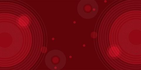Obraz premium Abstract red background. Modern and Creative Trend design in vector illustration