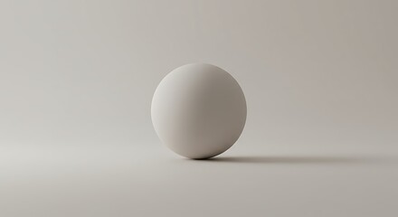 Subtle Light, Ovoid Form AI Generated