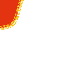 Corner Pattern Shape Decoration