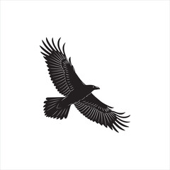 Flying Bird Silhouette Clip art