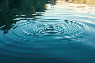 Abstract swirling patterns on a lake's surface, disturbed by gentle breeze, abstract, wind