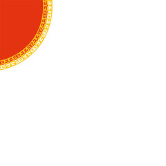 Corner Pattern Shape Decoration