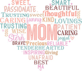 Mom SVG Design, Mom PNG Design Svg cut files
