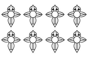 Crankhammer Drag Racer Line Art