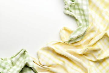 Colorful checkered cloths