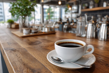 行きつけのコーヒーショップでコーヒータイム