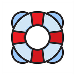life buoy vector illustration