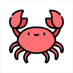 red crab cartoon