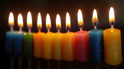 "Vintage Candlelight Illumination"