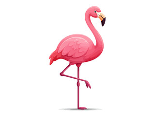 Fototapeta premium A Charming Vector Illustration Features A Cute Meerkat Standing Upright Showcasing Its Endearing Facial Expression And Slender Build Against A Clean White Background That Enhances Its Appeal