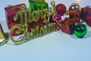 Christmas theme background with white background texture