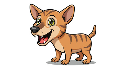 A Cheerful Echidna Character In A Vector Illustration Style Is Playing With A Vibrant Multicolored Beach Ball Evoking A Sense Of Playful Joy And Lighthearted Fun On A Clean White Background