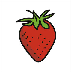 strawberry vector illustration