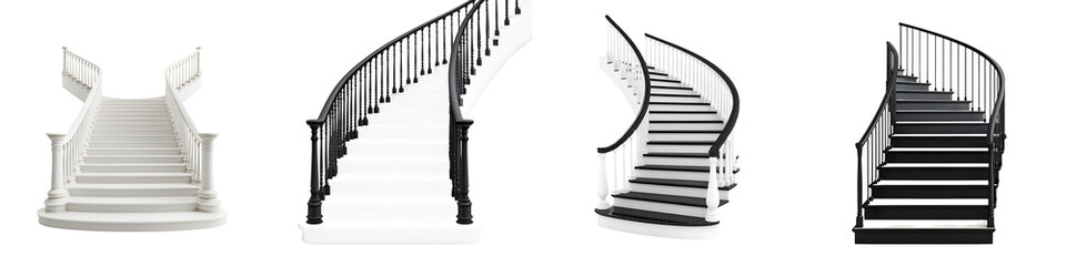 Elegant and modern staircase design