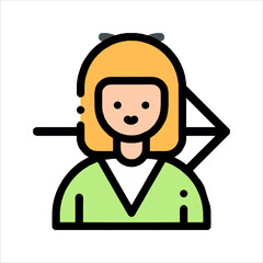 vector illustration of a plumber