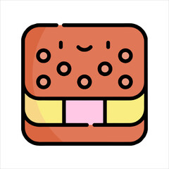 vector illustration of a mobile phone