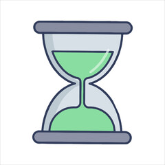 hourglass vector icon