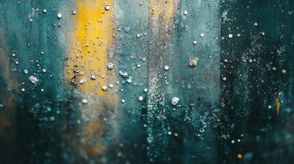 Abstract textured surface with vibrant colors and speckled details