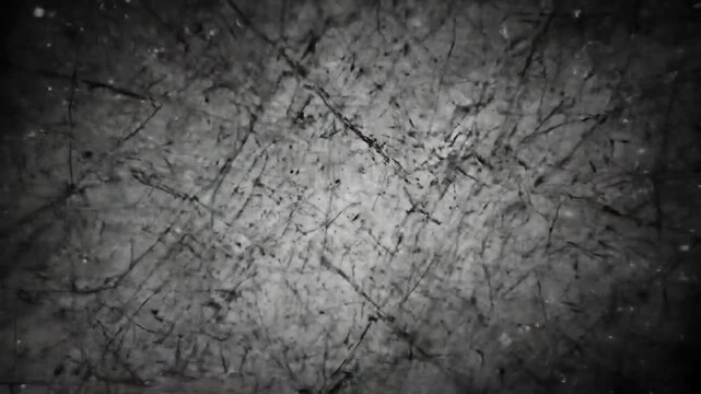 Abstract grunge texture with dark lines and white spots overlaying it