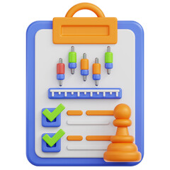 Plan 3D Illustration