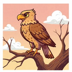 Fototapeta premium bird on a branch