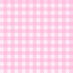 Pink gingham checkered pattern background. Seamless pastel pink plaid design, perfect for fabric, textile, scrapbooking, and cute digital projects. Soft and sweet vintage aesthetic.