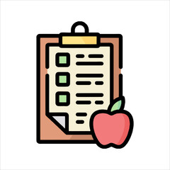 clipboard with stethoscope