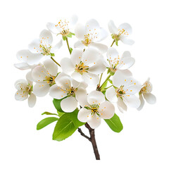 Obraz premium White flower png