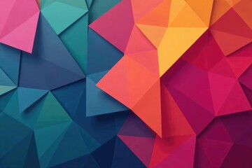 Geometric shapes, muted tones, repeating motif , graphic, background