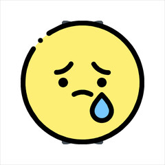 Fototapeta premium illustration of a yellow pear